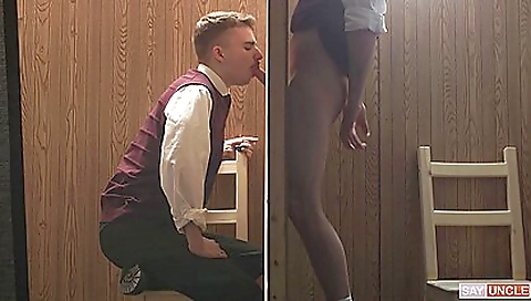 Teeny fucks her husbander in a toy