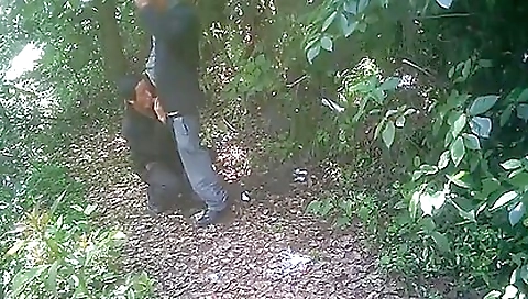 Horny couple fuck each other in their kitchen