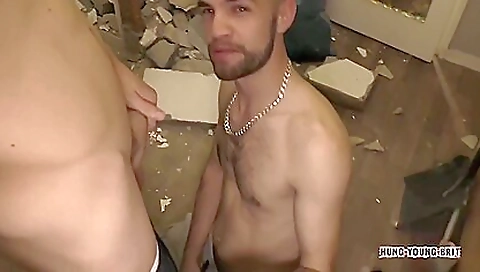 Hot liquids with her boyfriend's friend