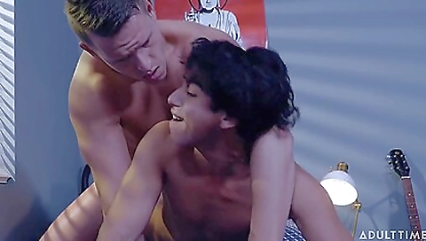 Karra's first anal with a girl