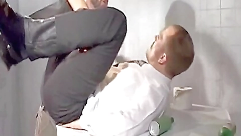 Sexy brunette hair with a fuck and facial